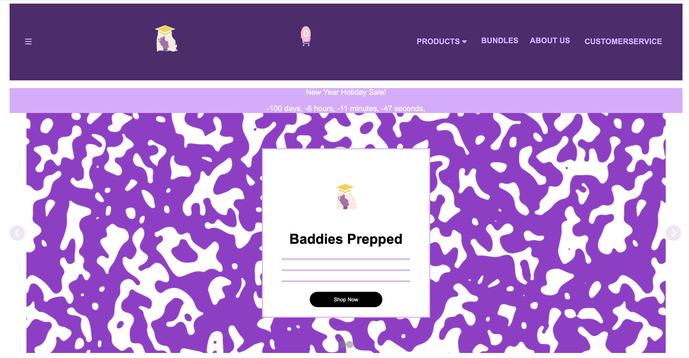 baddies prepped website